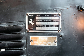 Ferrari 330 GTC Zagato (1967/1974) - Chassis-Plakette