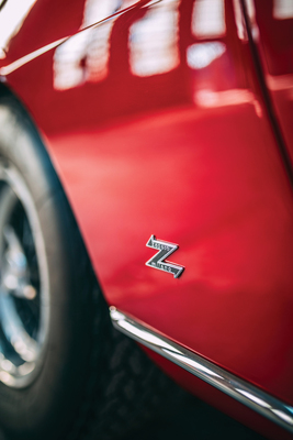 Ferrari 330 GTC Zagato (1967/1974) - Zagato-Zeichen auf der Flanke