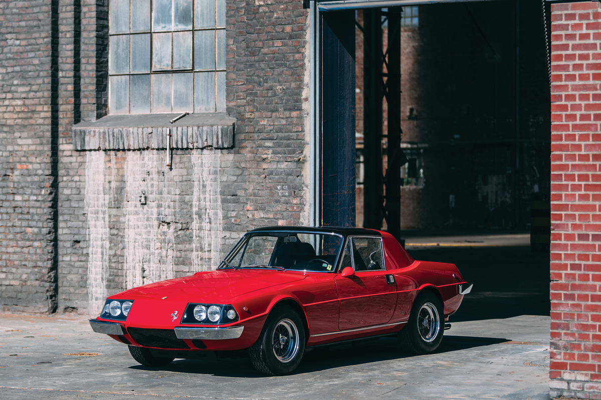 Ferrari 330 GTC Zagato (1967/1974) - die Linienführung geht auf den 3Z Spider zurück