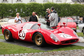 Bild Ferrari 330 P3 (1966) - mit Nummer H3 im Concours d'Elégance an der Schloss Bensberg Classics 2015