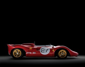 Ferrari 330 P4 1967 - Seitenansicht