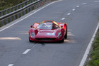 Bild: Ferrari 330 P4 Prototyp (1967) mit Startnummer 245 am Bergrennen Arosa ClassicCar 2011