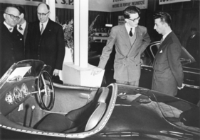 Ferrari 340 America (1951) - am Pariser Autosalon