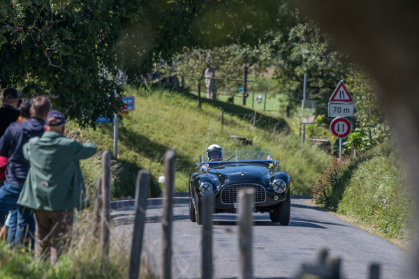 Ferrari 340 America Barchetta (1950) im Feld Sport- und Tourenwagen 1946-1965 am Grand Prix Suisse Berne Memorial 2018