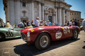Ferrari 340 America Spider Vignale (1952) - an der Mille Miglia 2014