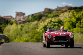 Ferrari 340 America Spider Vignale (1952) - an der Mille Miglia 2014