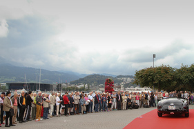 Bild Ferrari 340 America Touring Barchetta (1950) - am Concours d'Excellence Luzern am 17. September 2016