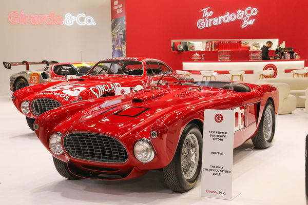 Ferrari 340 Mexico Spider (1952) – Chassis 228 bei Girardo – Rétromobile Paris 2025