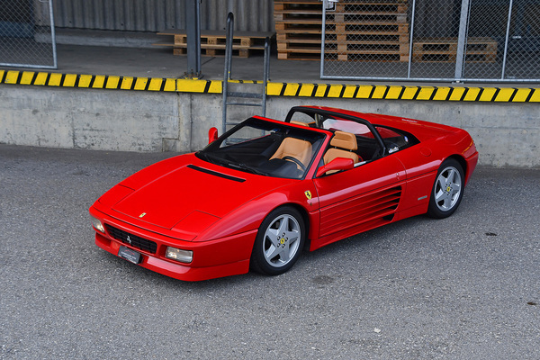 Image: Ferrari 348 TS (1992) - offered as lot 80 at the auction of the Oldtimer Galerie Toffen on March 22, 2025