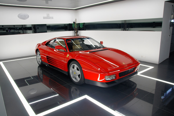 Ferrari 348 tb (1991) - as lot 14 at the auction of the Oldtimer Gallery at the Dolder Grand Hotel on June 17, 2017