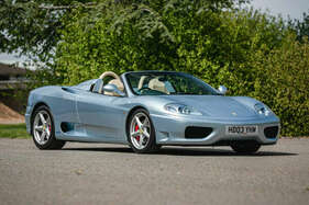 Ferrari 360 Spider F1 (2003) - als Lot 208 angeboten an der Silverstone Auctions Ferrari Versteigerung am 5. Juni 2021 (2003)