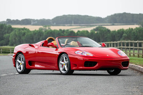 Ferrari 360 Spider Manual (2002) - als Lot 683 am Iconic Sale at Silverstone Festival 2025