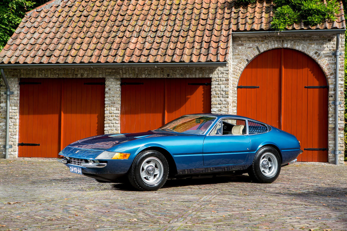 Ferrari 365 GBT/4 'Daytona' (1973) - als Lot 043 an der Zoute Versteigerung von Bonhams am 6. Oktober 2017