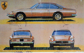 Ferrari 365 GT 2+2 (1967) - als Entwurf