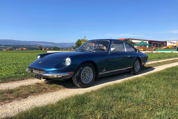 Ferrari 365 GT 2+2 (1969) - als Lot 56 an der Versteigerung der Oldtimer Galerie in Toffen am 19. Oktober 2019