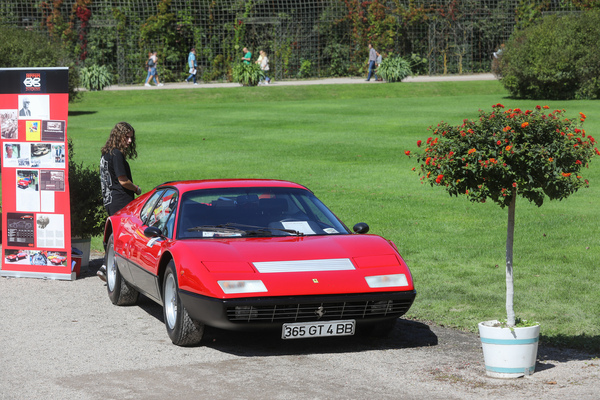 Ferrari 365 GT4 BB (1975) - der erste Strassen-Zwölfzylinder-Mittelmotor-GT aus Maranello - 19. ASC Classic-Gala Schwetzingen 2023