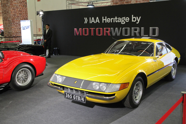 Ferrari 365 GTB/4 Daytona (1969) - wurde vor 50 Jahren in exakt denselben Spezifikation gezeigt an der IAA - IAA Heritage by Motorworld 2019