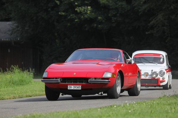Ferrari 365 GTB/4 Daytona (1971) - Startfeld 1 "Oldtimer und Sportwagen" - Oldtimer GP Brugger Schachen 2024