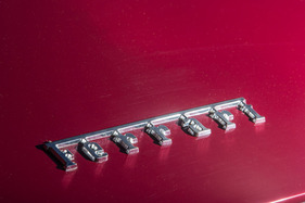 Ferrari 365 GTB/4 "Daytona" (1973) - Ferrari-Schriftzug auf dem Heck