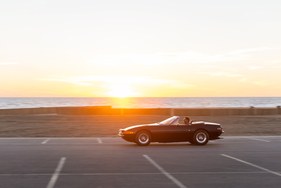Ferrari 365 GTB/4 Daytona Spider (1972) - die ausgefahrenen Scheinwerfer schmälern die Eleganz ein wenig (1972)