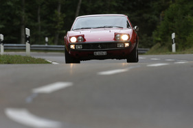 Ferrari 365 GTC/4 (1971) - die Klappscheinwerfer waren für den amerikanischen Markt nötig