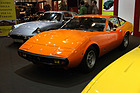 Ferrari 365 GTC/4 (1972) - in ungewöhnlichem Orange-Farbton bei Eberlein (Techno Classica 2013)