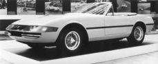 Ferrari 365 GTS 4 Cabriolet (1969) - der offene Daytona als Premiere bei Auto-Becker - Internationale Automobilausstellung (IAA) in Frankfurt 1969