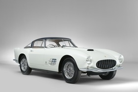 Ferrari 375 MM Berlinetta 1955 - Seitliche Frontansicht