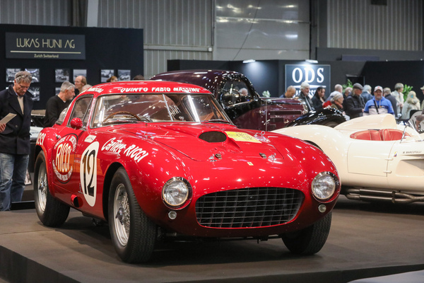 Ferrari 375 MM Berlinetta Competione (1953) – Chassis 0358AM, Werkswagen, "not for sale", gesehen bei Lukas Hüni – Rétromobile Paris 2025