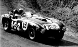 Ferrari 375 Plus (1954) an der Carrera Panamericana 1954 - Umberto Maglioli mit dem wuchtigen Ferrari 375 Plus