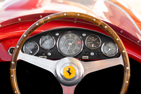 Ferrari 410 Sport Spider (1955) - als Lot 355 an der RM/Sotheby's Monterey Versteigerung am 20. August 2022