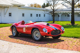 Ferrari 410 Sport Spider by Scaglietti (1955) - as lot 357 at the RM/Sotheby's Monterey Auction 2024