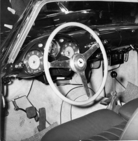 Ferrari 410 Superamerica Pinin Farina "Bruxelle" (1956) - sportlich elegante Armaturen - Genfer Autosalon 1956