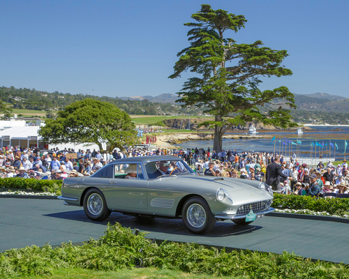 Ferrari 410 Superamerica Pinin Farina Coupe (1959) - 3. Rang in der Klasse M-2 beim Pebble Beach Concours d'Elegance 2024