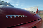 Ferrari 410 Superamerica Scaglietti (1957) - Ferrari-Schriftzug auf dem Heck