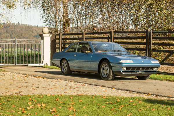 Image: Ferrari 412 (1987) - "The Touring Collection - offered at the classic car gallery auction in Gstaad on December 29, 2022