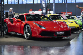 Ferrari 488 GTB at the Wagenwerk booth – Classic Expo 2026