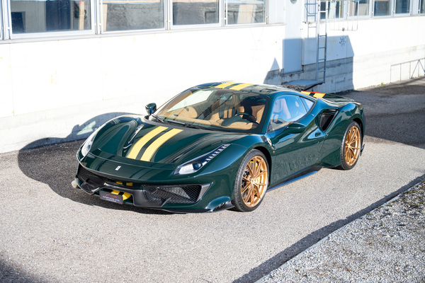 Ferrari 488 Pista (2019) - als Lot 116 an der Versteigerung der Oldtimer Galerie in Gstaad am 29. Dezember 2025