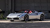 Image: Ferrari 488 Spider 70th Anniversary Edition "The Shah" (2018) - as lot 143 at the Broad Arrow auction at the Monterey Jet Center 2024