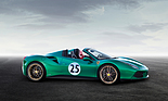 Ferrari 488 Spider "Green Jewel" (2016) - als Lot 116 an der RM/Sotheby's Versteigerung "Ferrari - Leggenda e Passione" am 8. September 2017