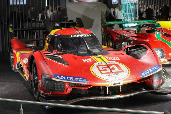 Ferrari 499P (2023) - Sieger der 24 Stunden von Le Mans, mit Originalverschmutzung - Rétromobile Paris 2024