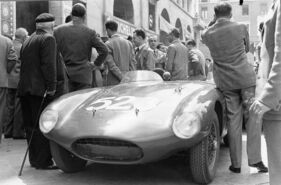 Bild Ferrari 500 Mondial (1953) - Bei der Mille Miglia 1954