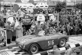 Ferrari 500 Mondial (1954) - Mille Miglia 1954