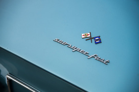 Ferrari 500 Superfast Series II (1966) - klar beschriftet auf dem Heck