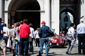 Ferrari 500 TR Spider (1956) - an der Mille Miglia 2014