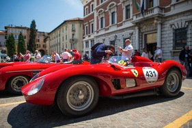 Ferrari 500 TRC Spider (1957) - an der Mille Miglia 2014