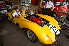 Ferrari 500TRC (1957) – Einer der wenigen Ferrari im diesjährigen Startfeld der Freddie March Memorial Trophy - angetrieben von einem Zweiliter-Vierzylinder! – Goodwood Revival 2025