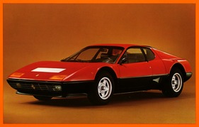Ferrari 512 BB (1980) - Studioaufnahme aus dem Verkaufsprospekt von 1980