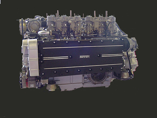 Ferrari 512 BB (1981) - der Motor nach einer Revision