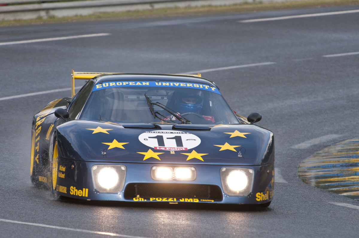 Ferrari 512 BBLM (1979) - im Plateau 6 (1972-1979) an der Le Mans Classic 2012